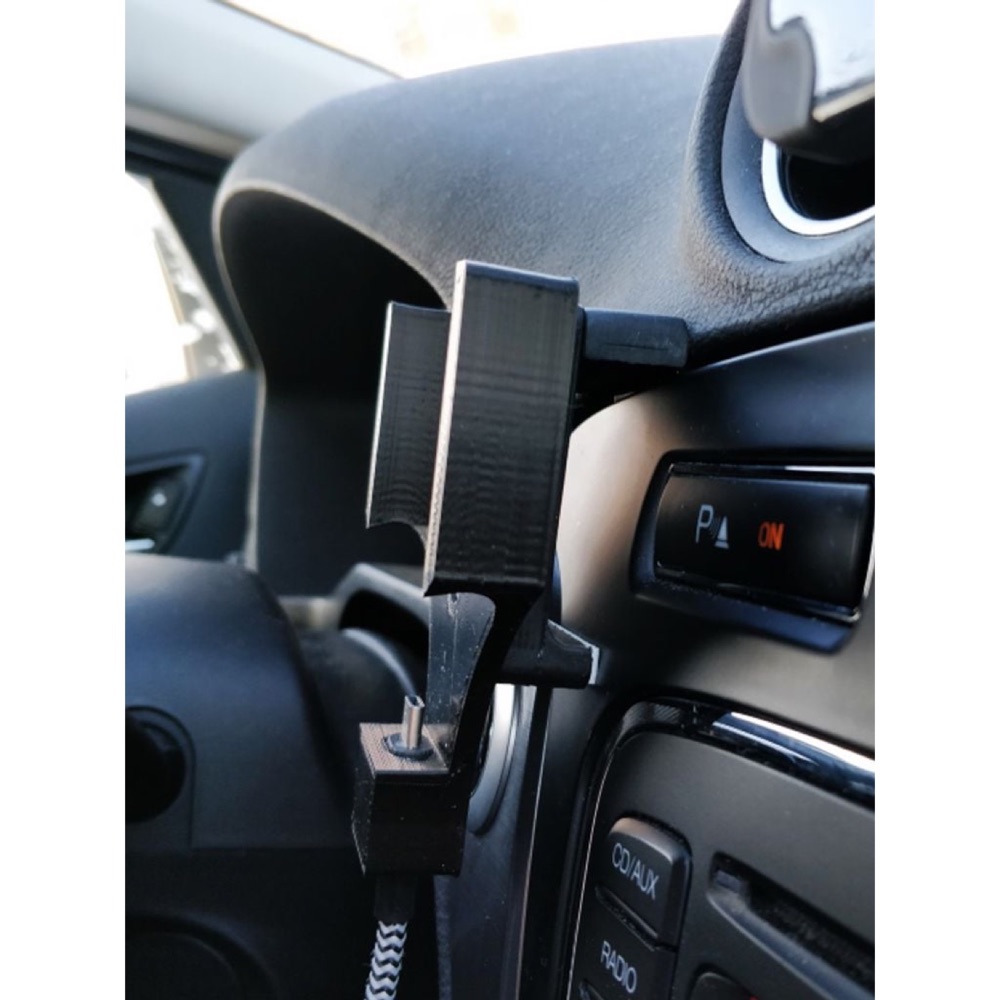 Ford Mondeo Mk4 Telefon Tutucu (Klips + Plaka Setli) görsel 5