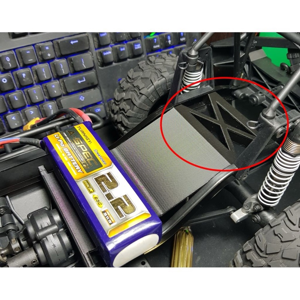 HPI Venture Arka Destek Parçası görsel 2