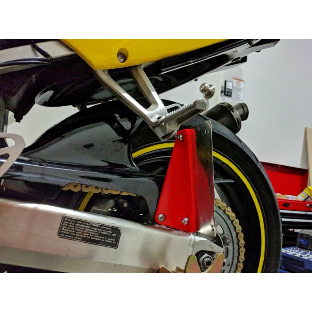Honda CBR600F4i plaka taşıyıcı braketi (salıncak montaj)