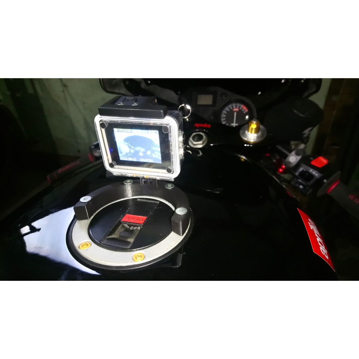 Aprilia RS 250 GoPro Depo Tutucu