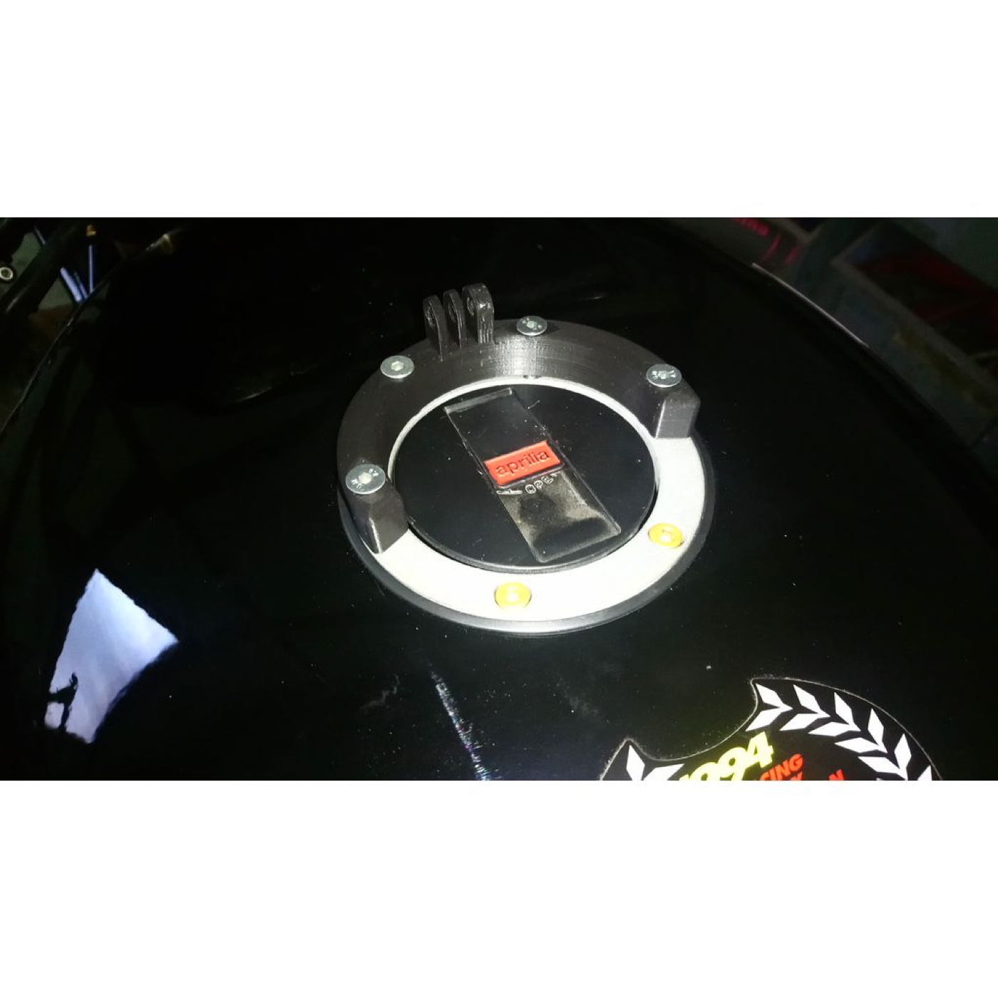 Aprilia RS 250 GoPro Depo Tutucu görsel 3