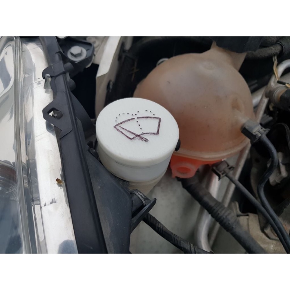Peugeot 308 Cam Suyu Depo Kapağı — Model 2