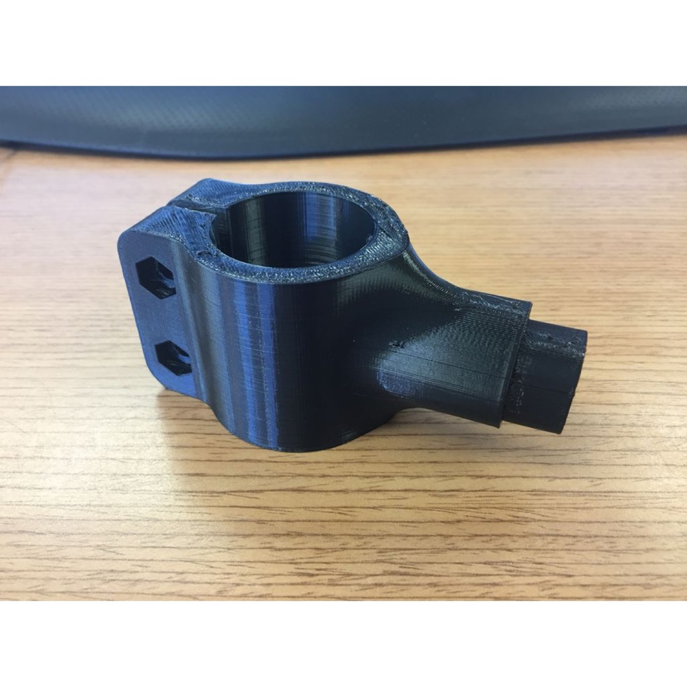 Motosiklet çatal montajlı sinyal tutucusu (39 mm) görsel 2