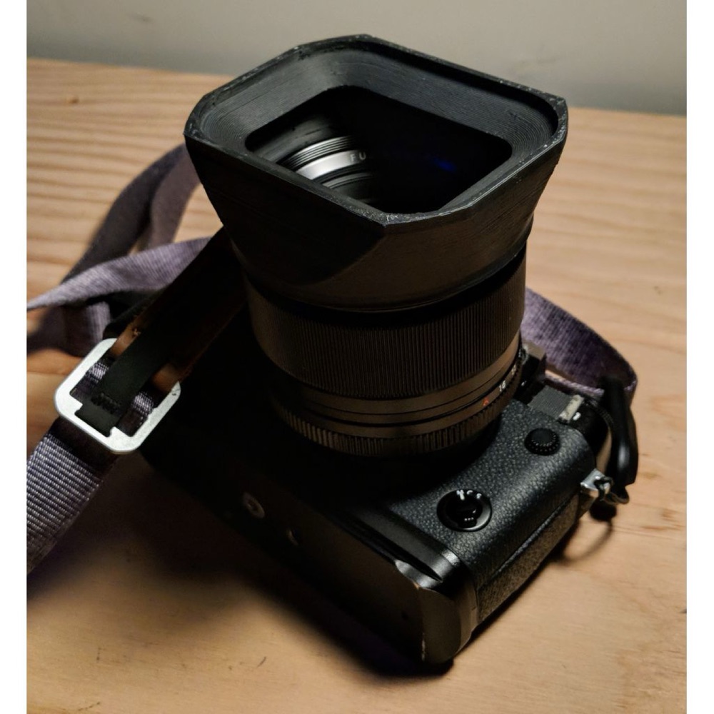 Fujifilm XF 23mm f/2 ve XF 56mm f/1.2 Dikdörtgen Lens Parasoleyi