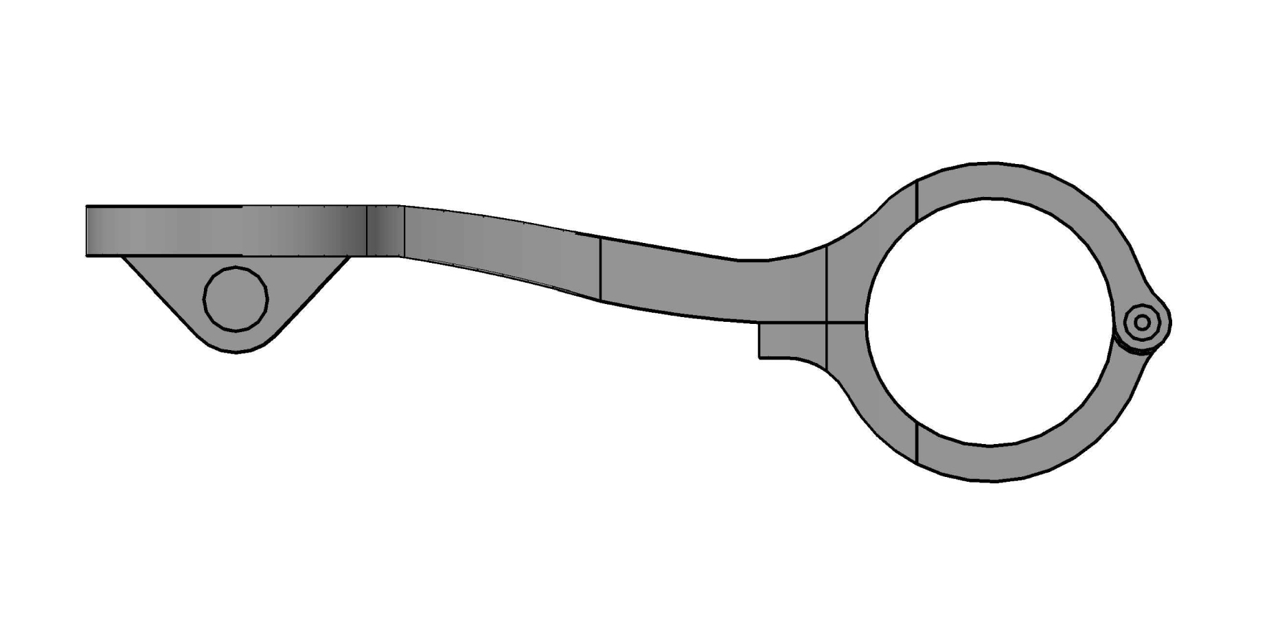 Bisiklet GoPro Tutucusu (34 mm Kelepçe Gövdeli) görsel 2