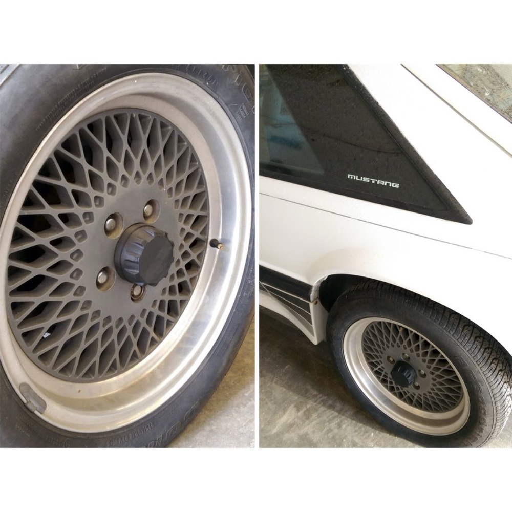 Ford Mustang Jant Göbek Kapağı (Saleen Tip)