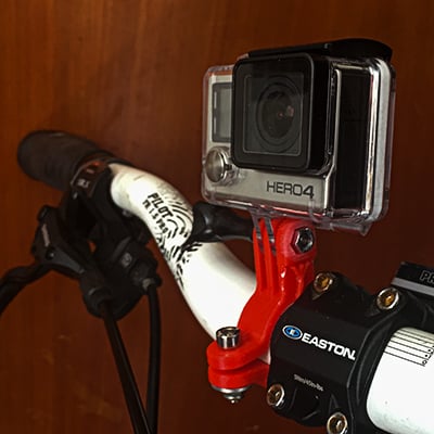 Bisiklet GoPro Tutucusu (31,8 mm Gidonlara Uygun)
