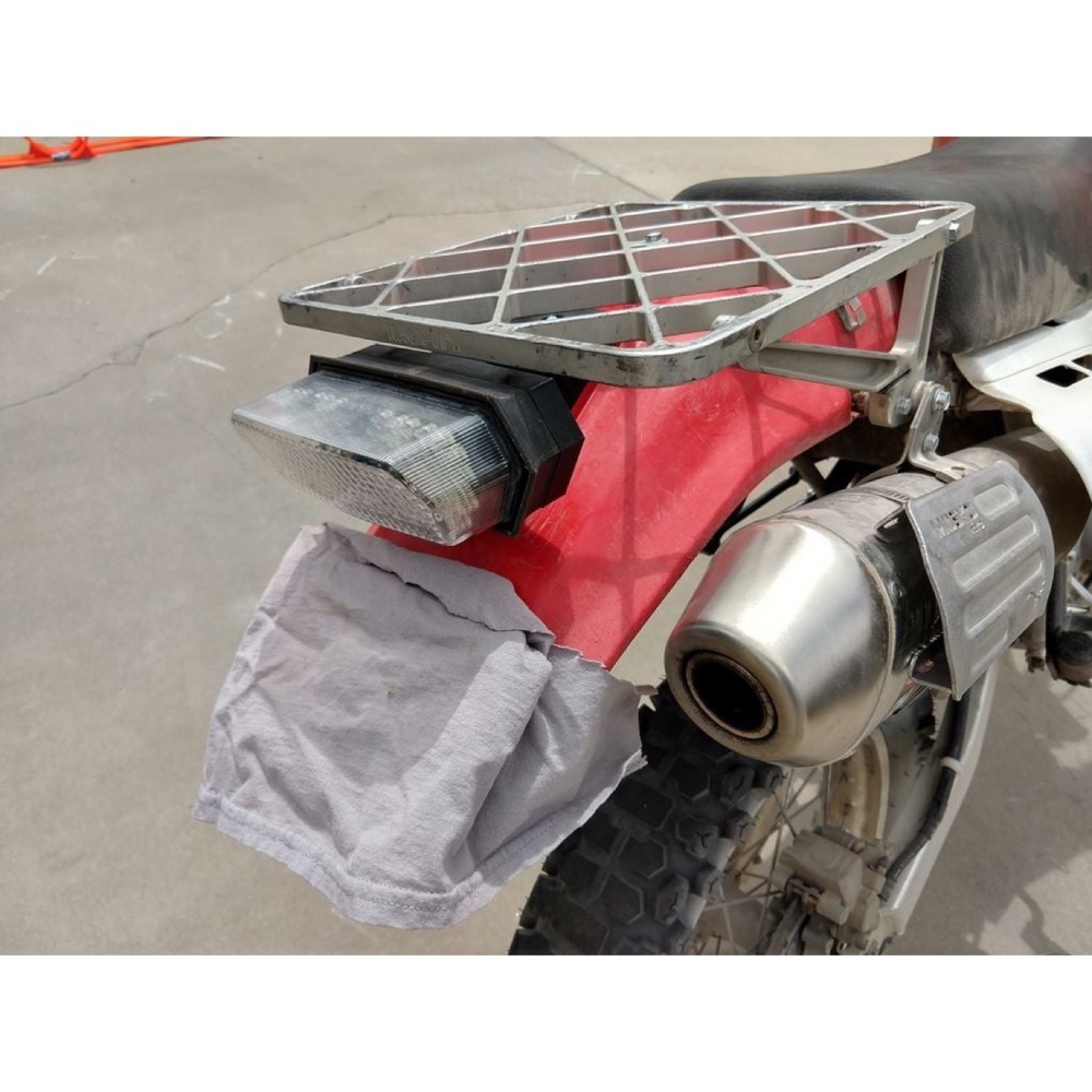 Honda Grom Stop Lambasının XR650L'e Montaj Braketi
