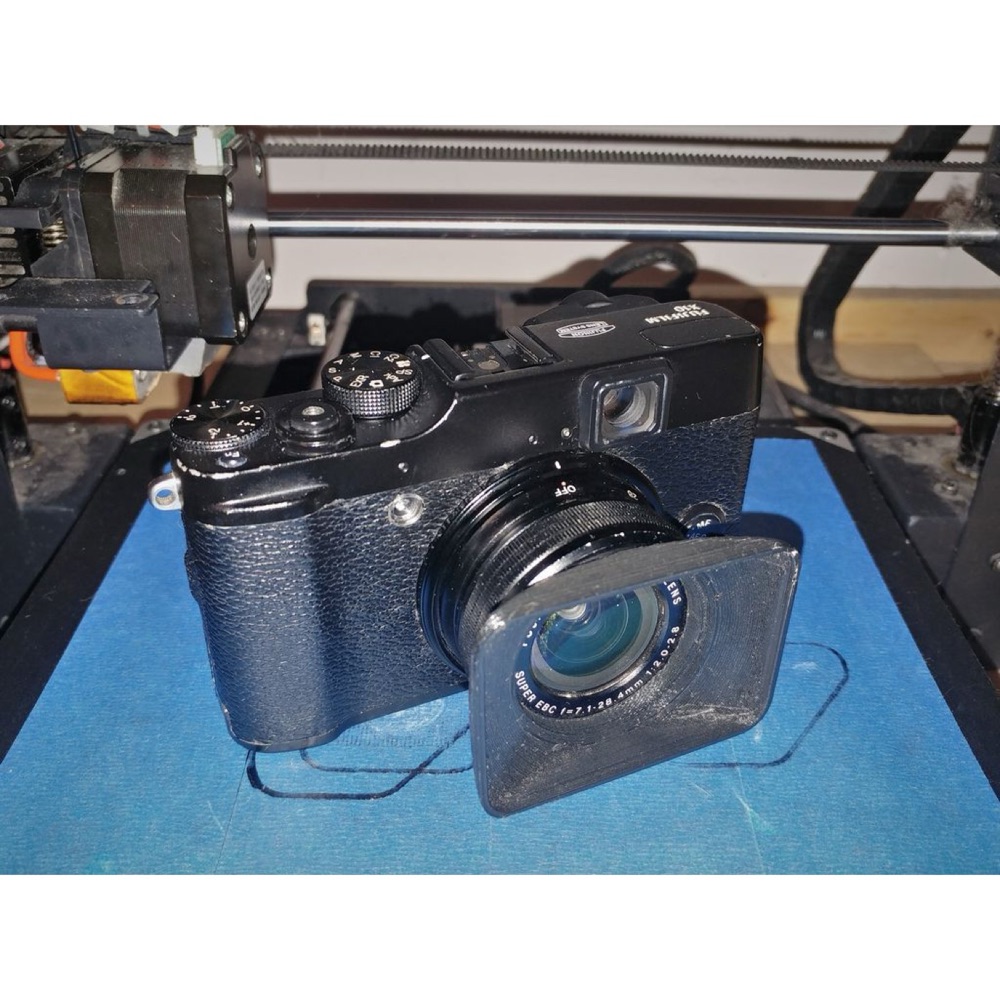 Fujifilm X10 Kare Lens Parasoleyi