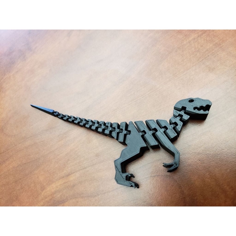Esnek Eklemli Dinozor (Raptor, 19 Eklemli Hareketli Oyuncak)