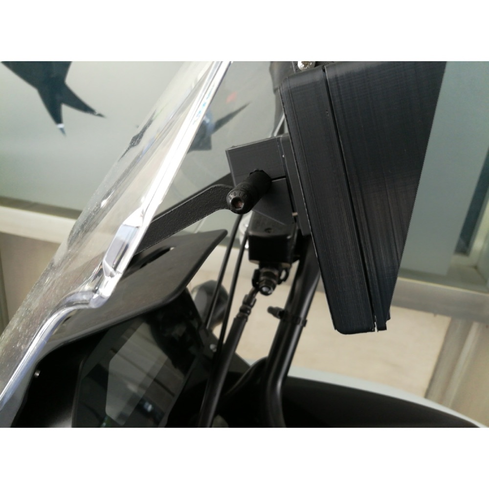 Honor 6x Motorcycle Holder for Givi FB1146 or similar (Supporto Honor 6x per traversina GIVI FB1146 o compatibile) görsel 3