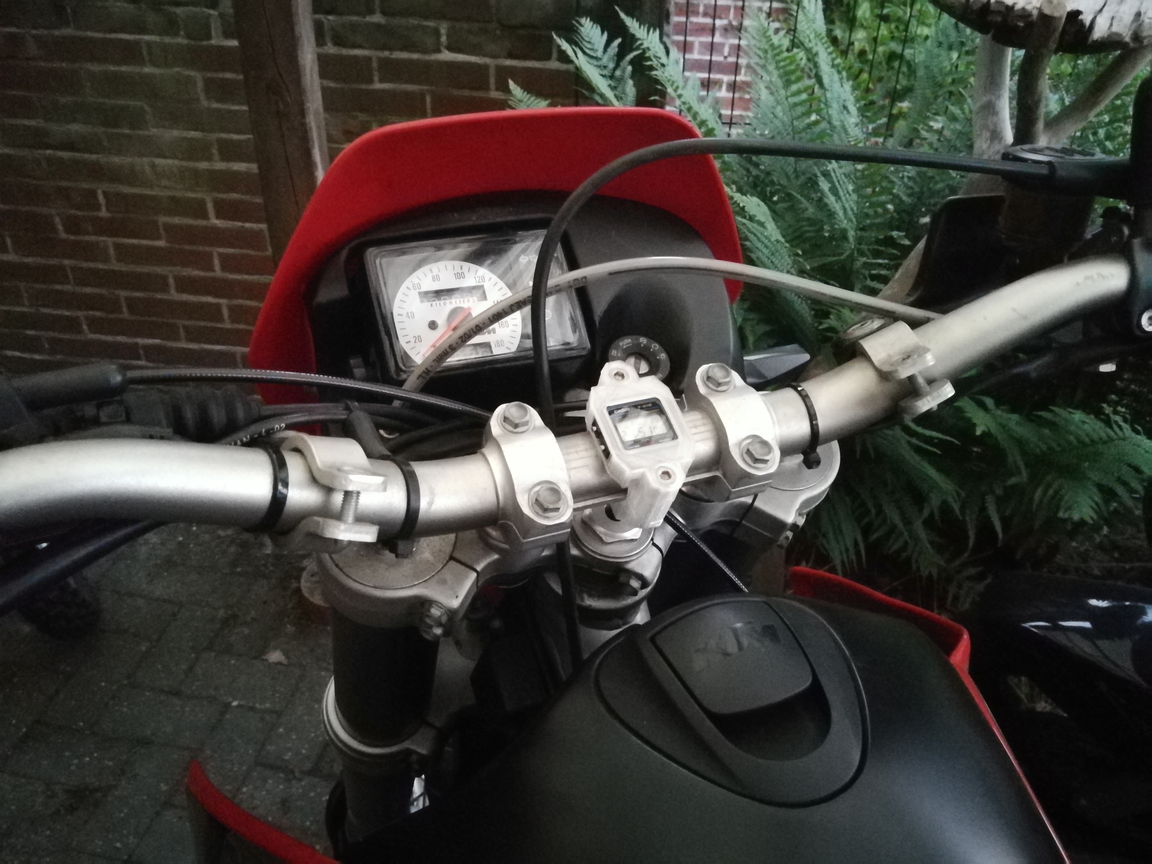 Motosiklet Casio Saat Tutucu görsel 4