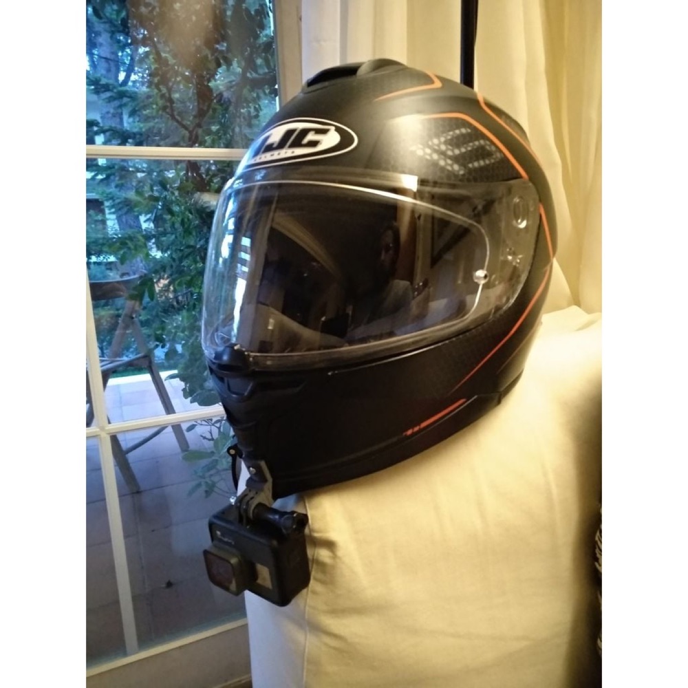 HJC helmet Gopro mount