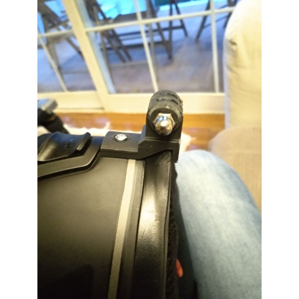 HJC helmet Gopro mount görsel 3