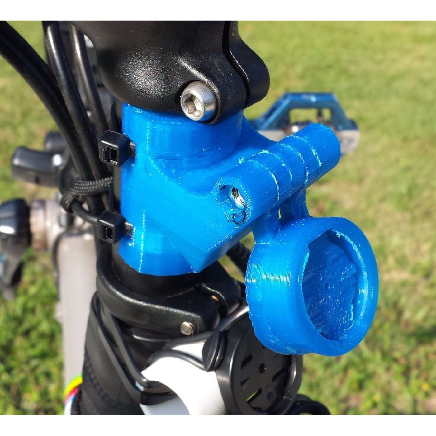 Bisiklet Garmin Edge Dikey Boru Tutucusu görsel 3