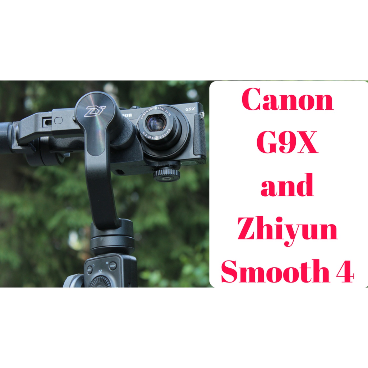 Canon PowerShot G9X için Gimbal Adaptörü görsel 2