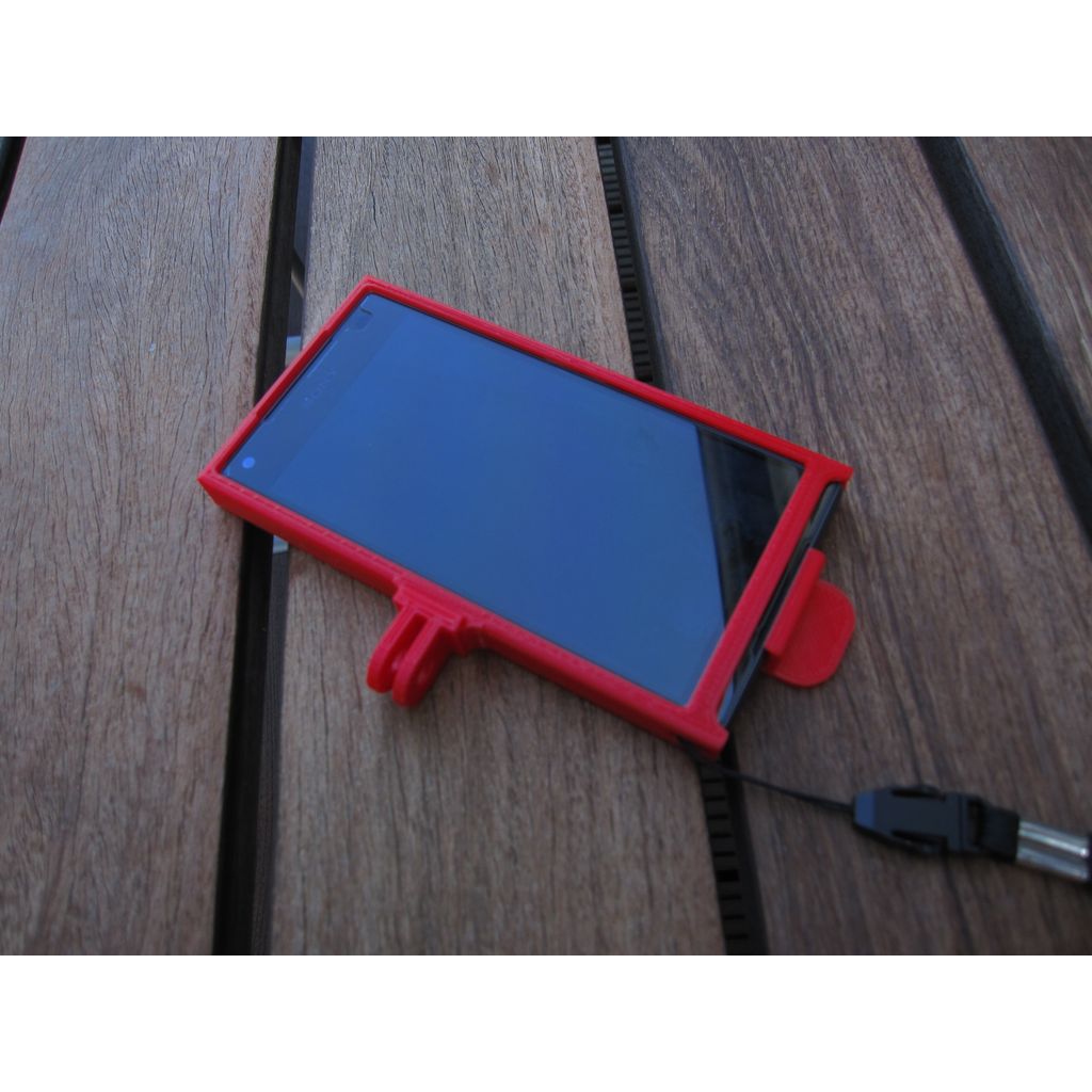 Bisiklet Sony Xperia Z5 Compact GoPro Adaptörlü Tutucusu