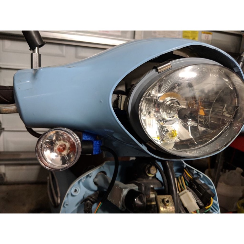 Kymco People Sinyal Lambası Braketi (ABD Tipi) görsel 3