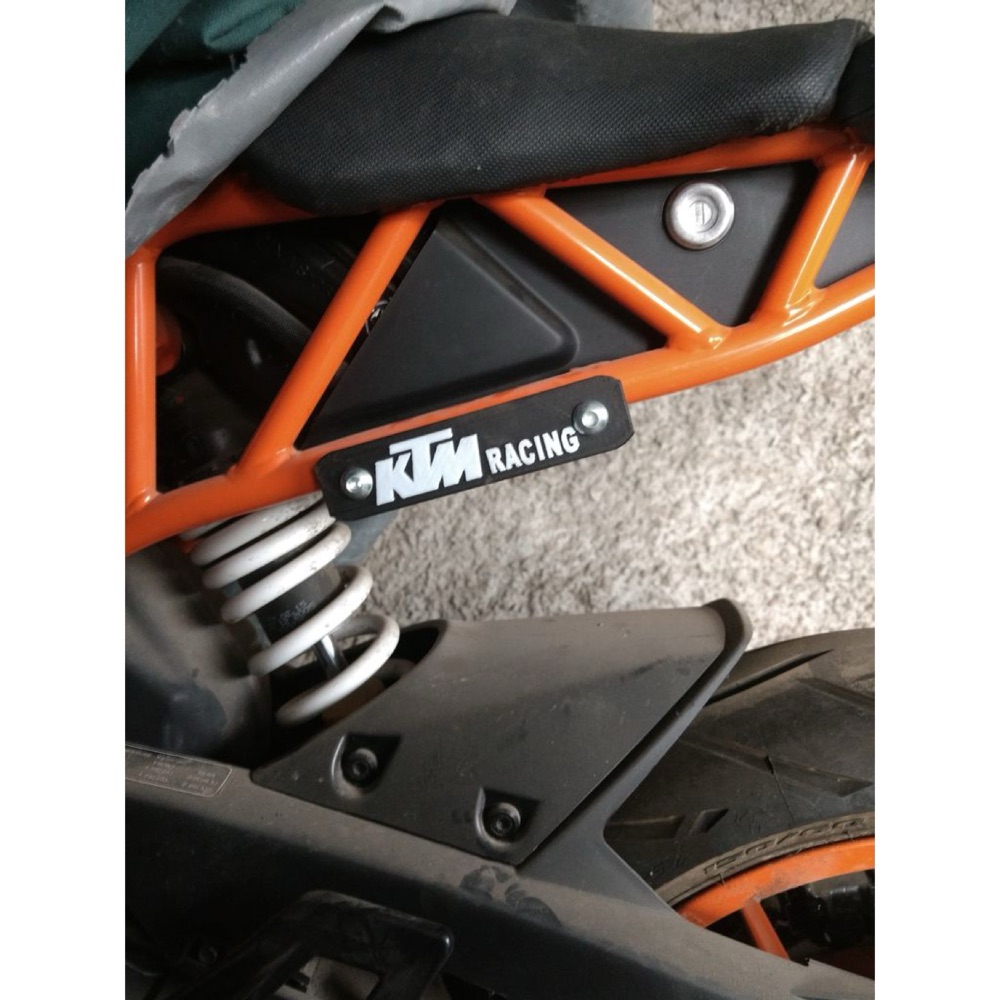 KTM RC390 Yolcu Ayak Dayama Kapağı görsel 2