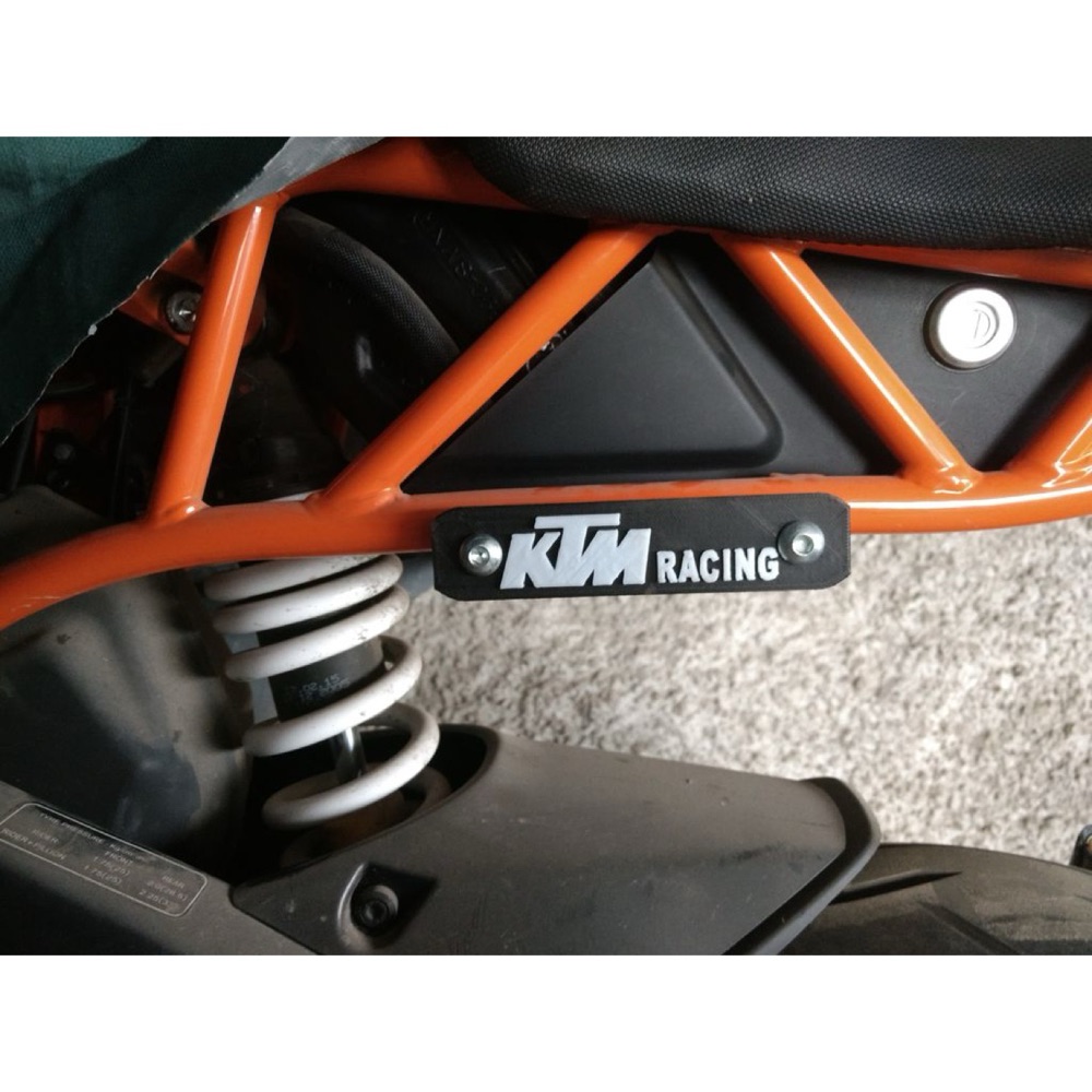 KTM RC390 Yolcu Ayak Dayama Kapağı görsel 3