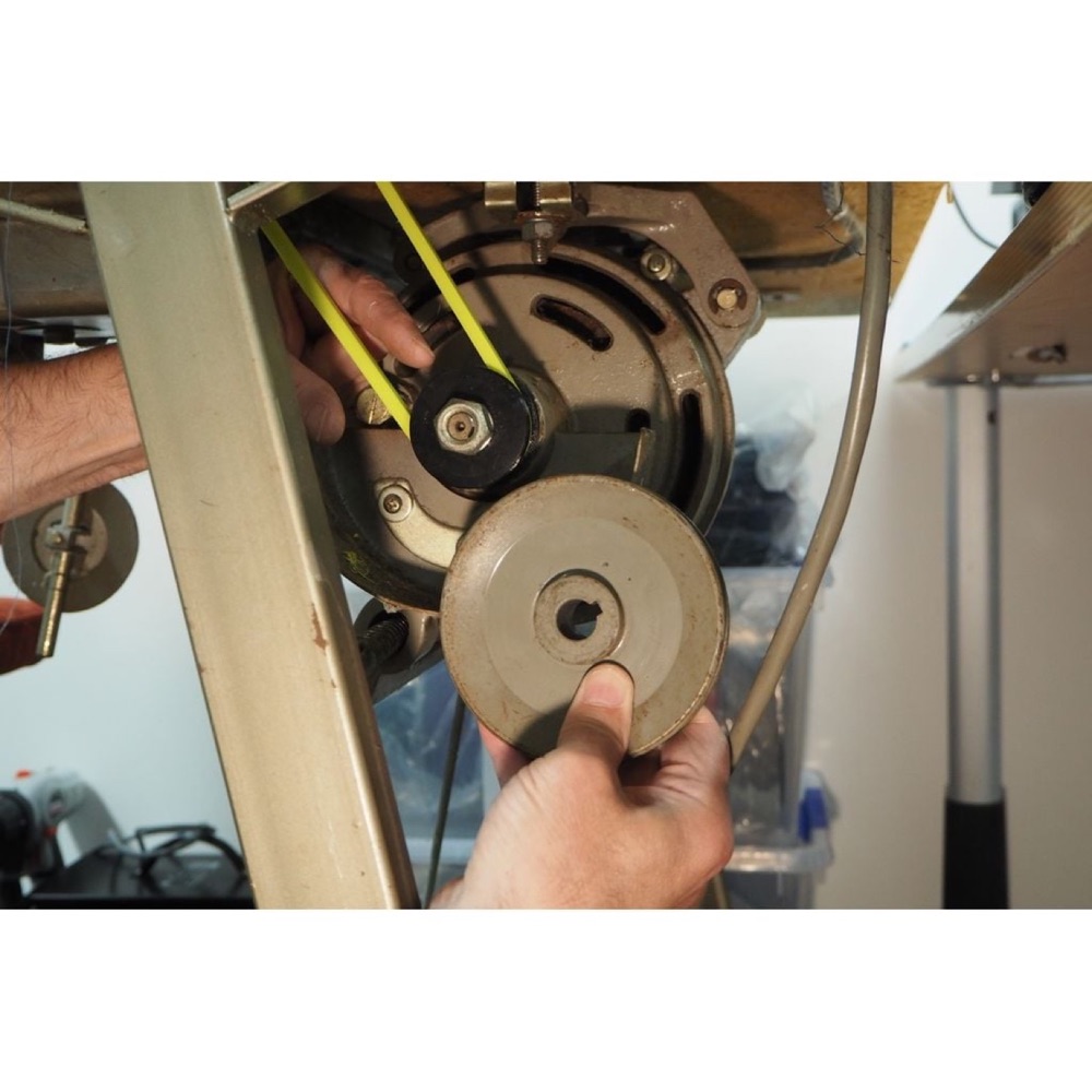 Mitsubishi DB-130 dikiş makinesi motor kasnağı (50 mm)