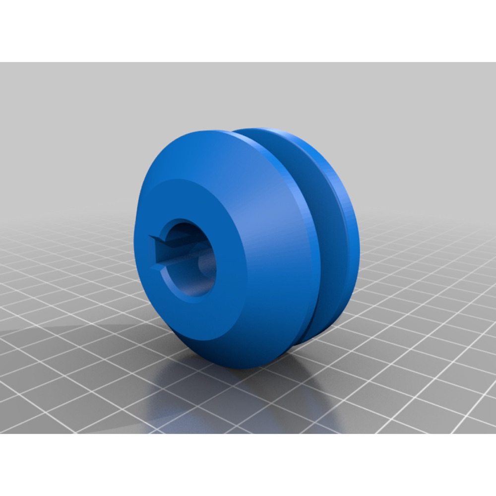 Mitsubishi DB-130 dikiş makinesi motor kasnağı (50 mm) görsel 2