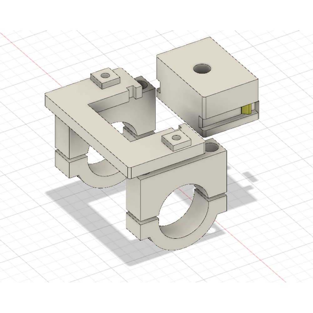 motorcycle phone holder for handlebar ϕ22mm görsel 2
