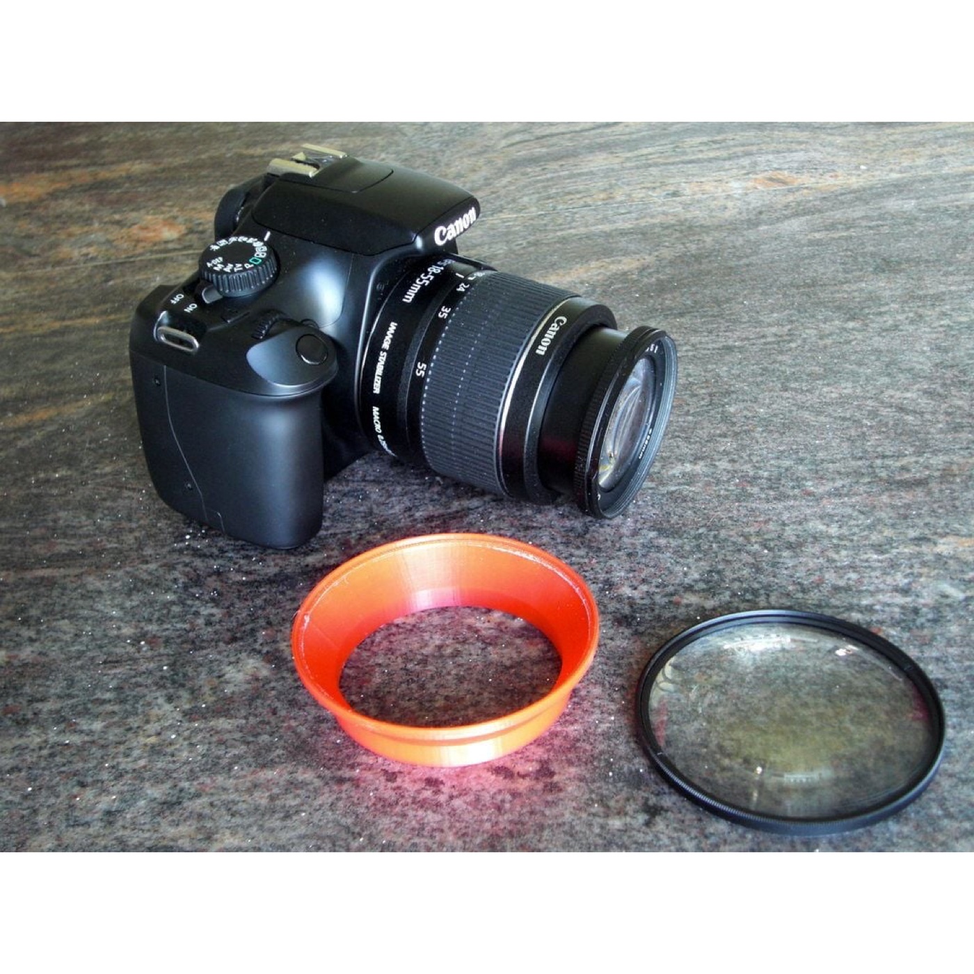 Canon Lensler için +10 Diyoptri Yakın Çekim Adaptörü görsel 3