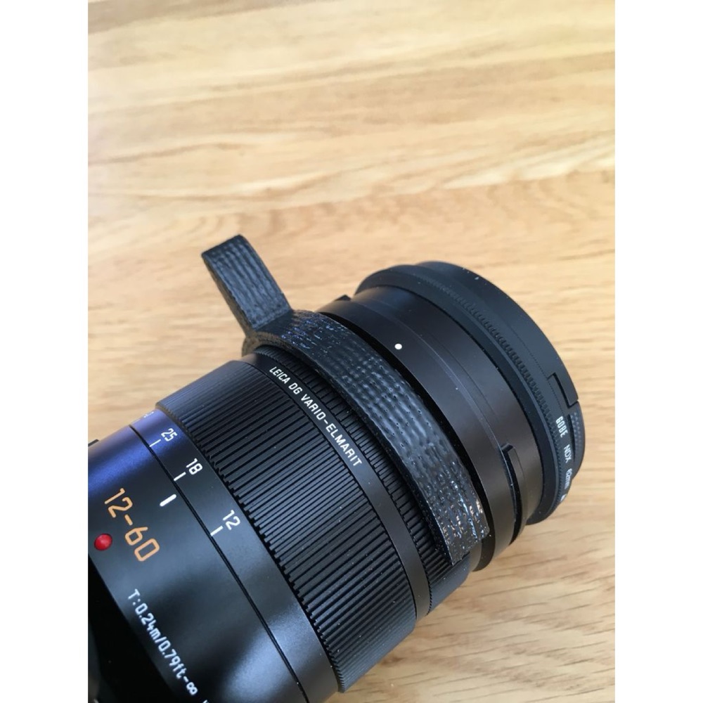 Panasonic-Leica 12-60mm Lens için Odak Halkası Tutamağı