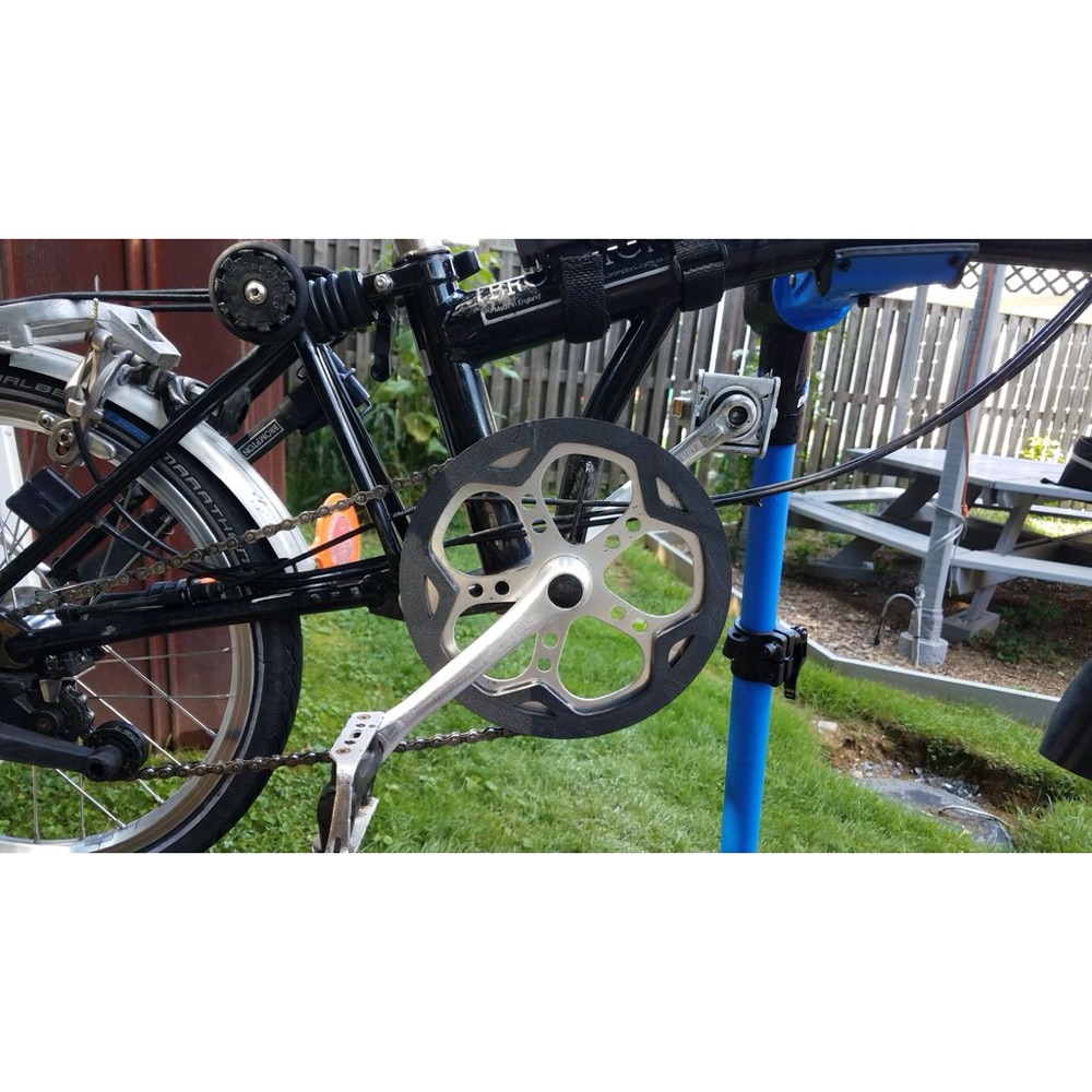 Bisiklet Brompton 50 Diş Zincir Koruyucusu görsel 2