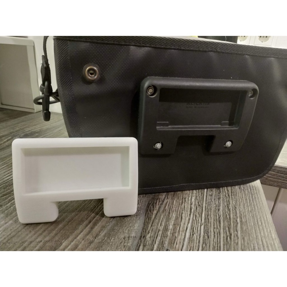 Bisiklet Çanta Montaj Plakası (Klik Sistemli) görsel 3