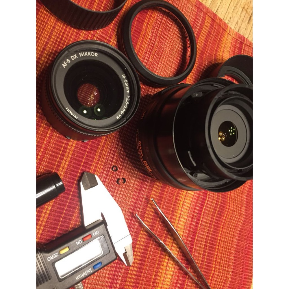 Nikon AF-S DX 18-55mm Objektif Odak Namlusu Kılavuz Burcu
