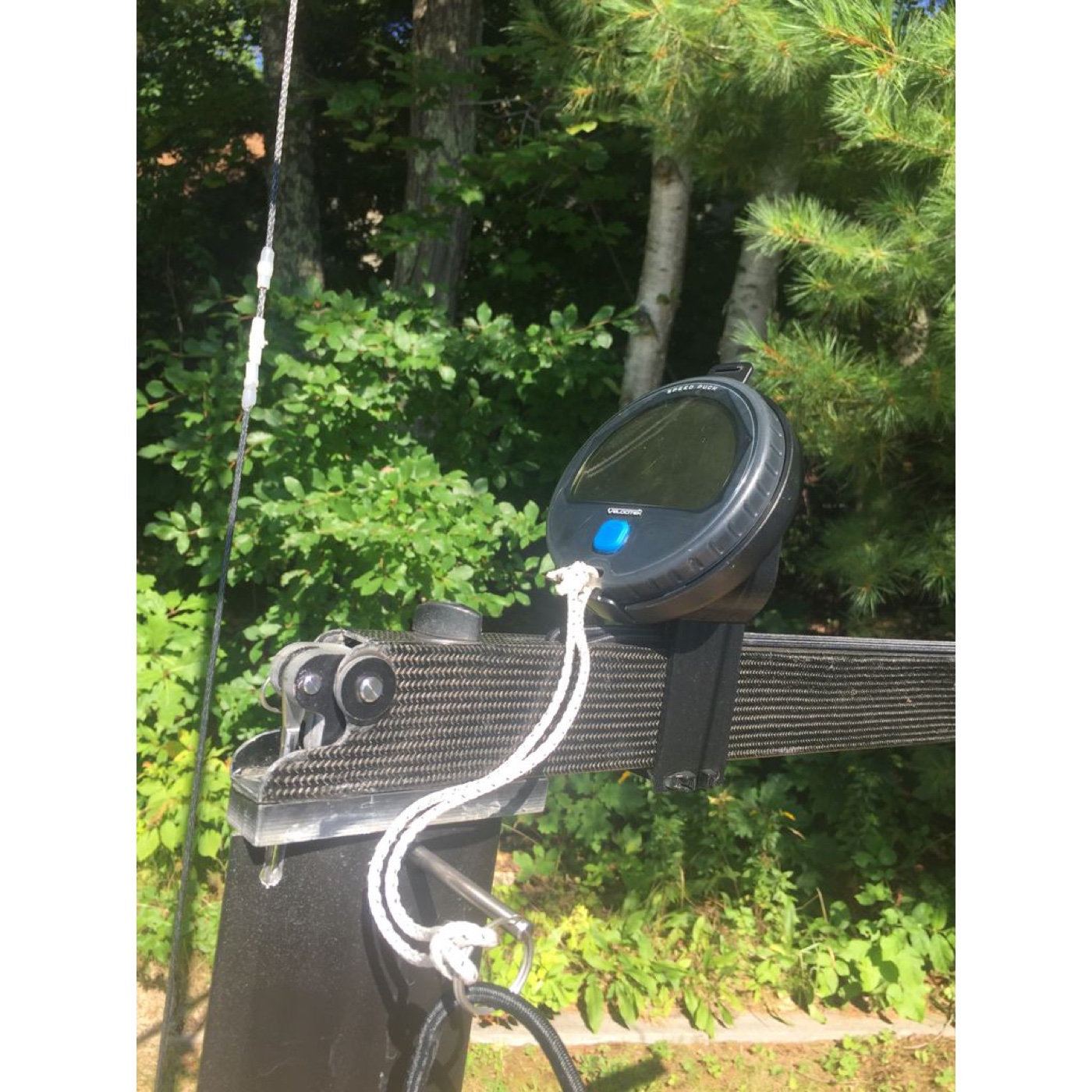 Velocitek SpeedPuck için UFO Yelkenli Hidrofoil Kolu Braketi görsel 1