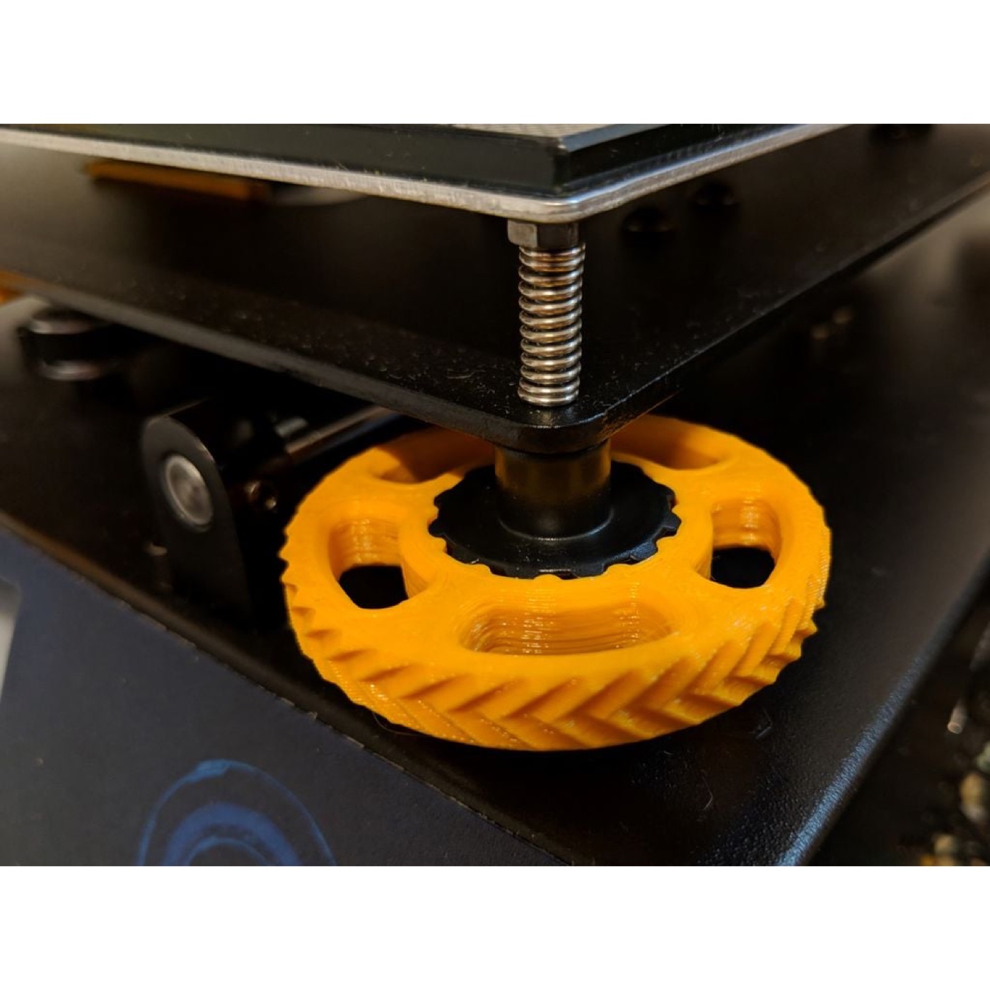 Anycubic i3 Mega Lastik Desenli Yatak Ayar Düğmesi