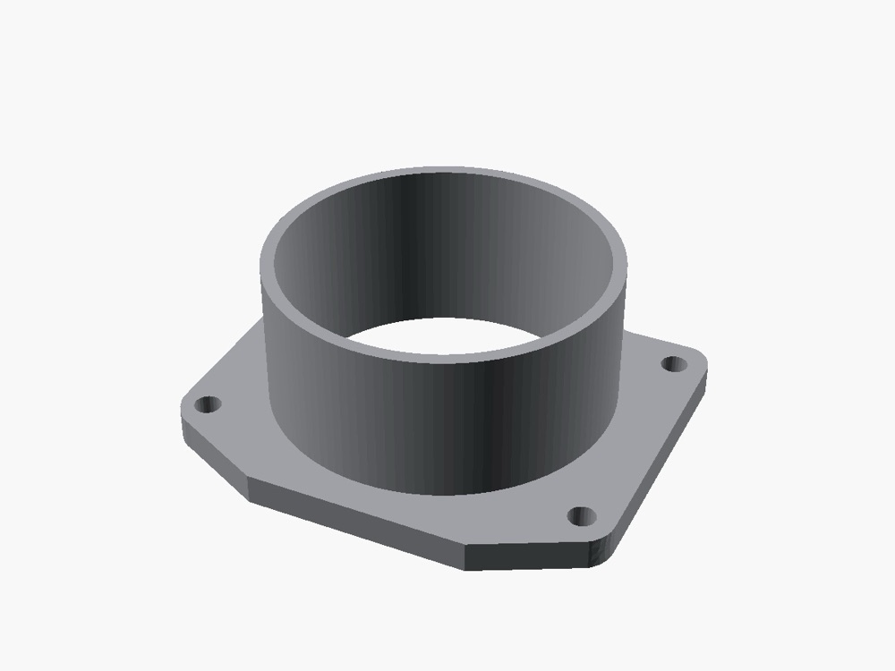 VW Golf Mk3 Konik Hava Filtresi Adaptörü görsel 2