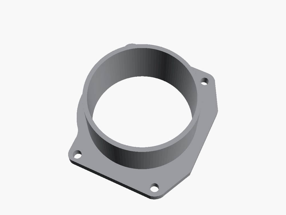 VW Golf Mk3 Konik Hava Filtresi Adaptörü görsel 4