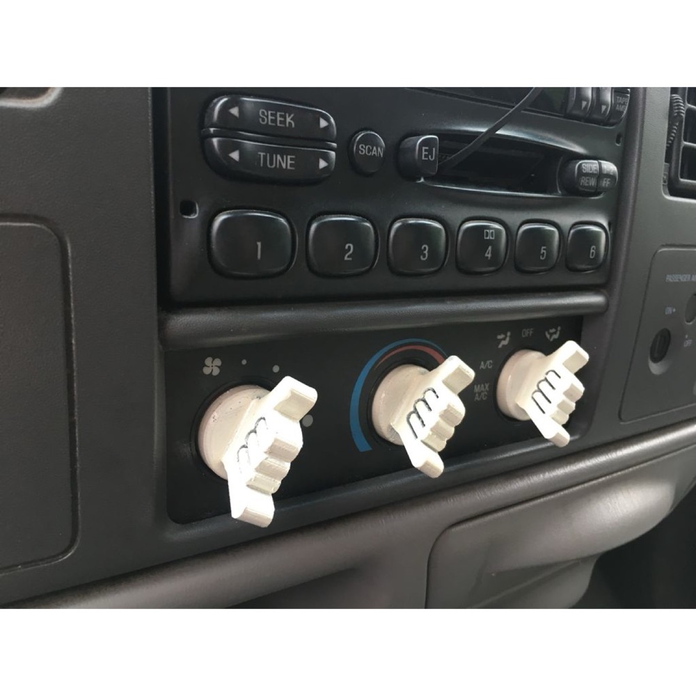 Ford F-250 (1998) Klima Düğmesi