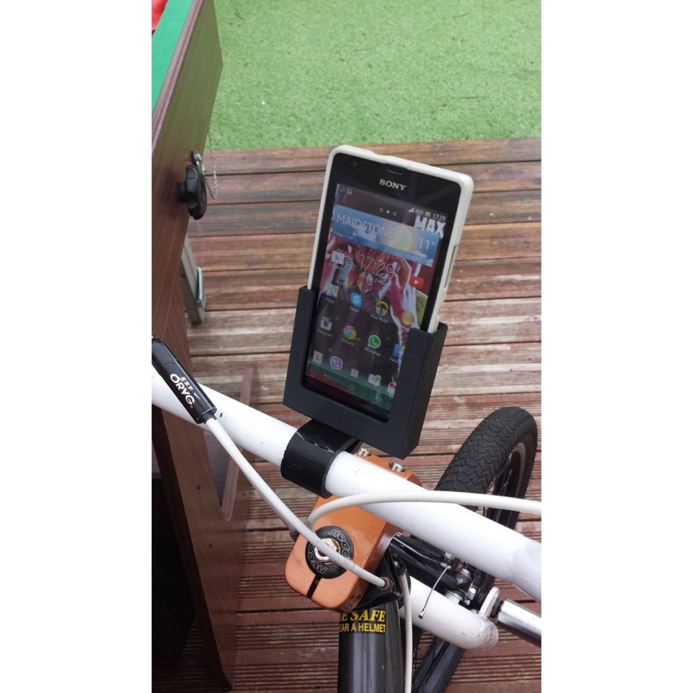 Bisiklet Xperia SP Telefon Tutucusu görsel 3