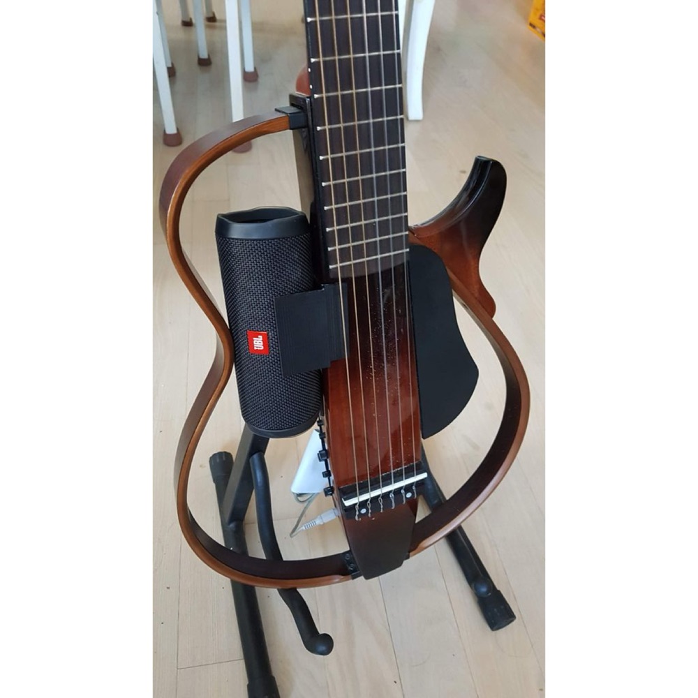Yamaha SLG200N Sessiz Gitar İçin Taşınabilir Hoparlör Tutucusu görsel 2