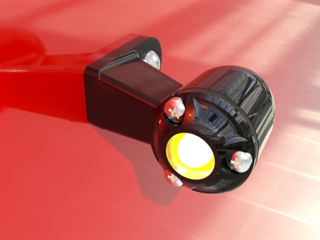 Motosiklet Yıldız LED Sinyal Lambası Kapağı