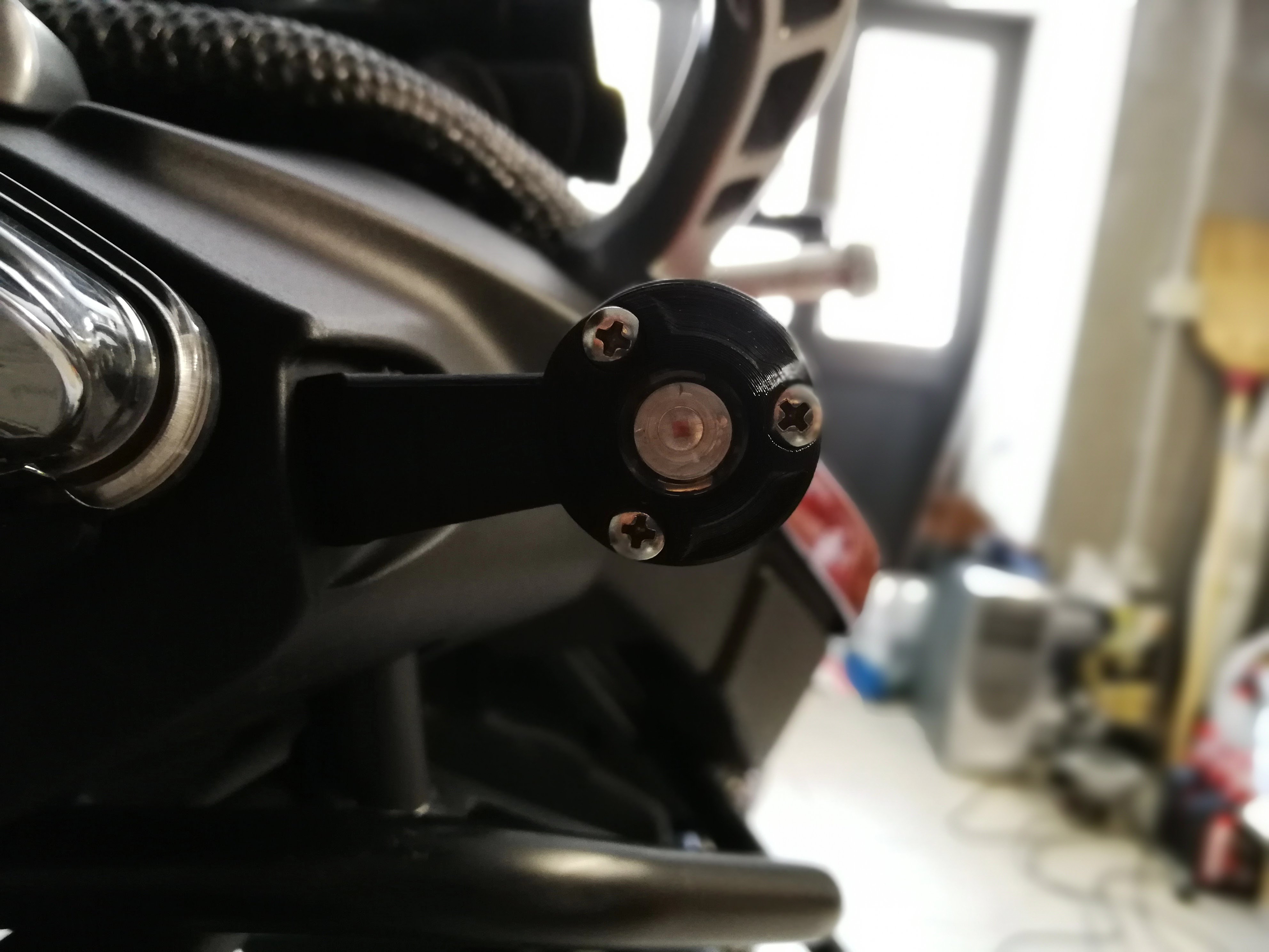 Motosiklet Yıldız LED Sinyal Lambası Kapağı görsel 3