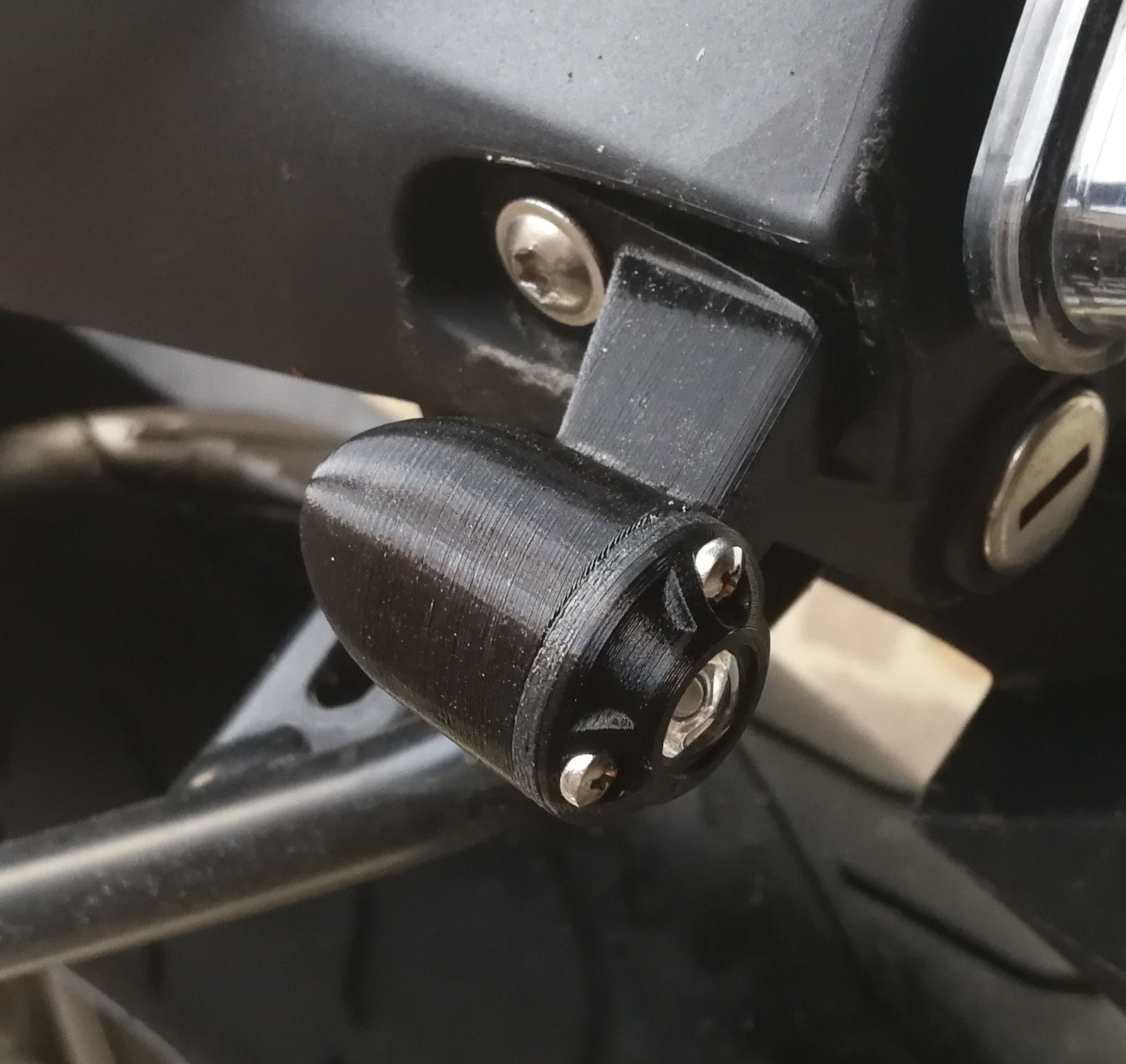 Motosiklet Yıldız LED Sinyal Lambası Kapağı görsel 4