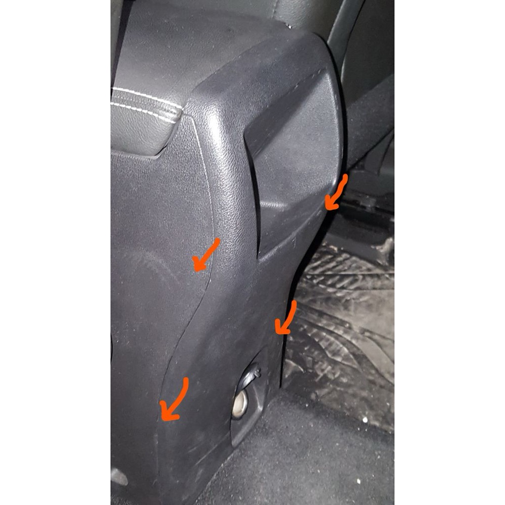 Renault Kadjar Kolçak Kutusu Klipsi görsel 3