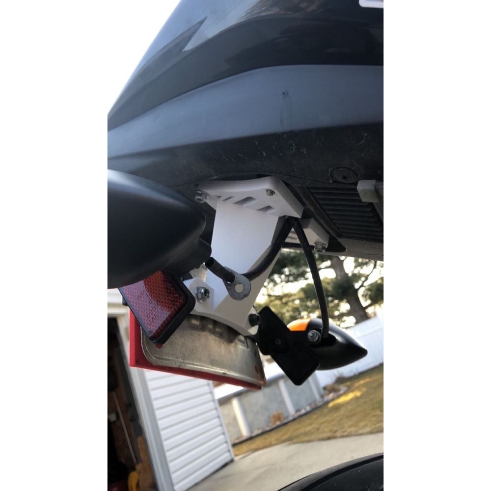 Yamaha YZF-R3 Çamurluk İptal Kiti (Tail Tidy) görsel 3