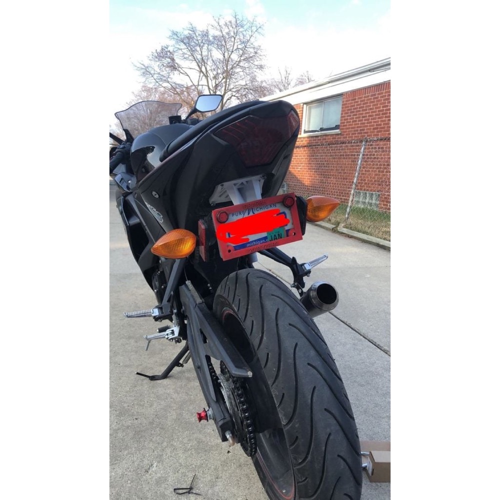 Yamaha YZF-R3 Çamurluk İptal Kiti (Tail Tidy) görsel 4