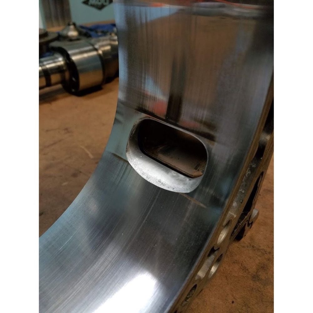 13B Rotary Motor Egzoz Port Şablonu