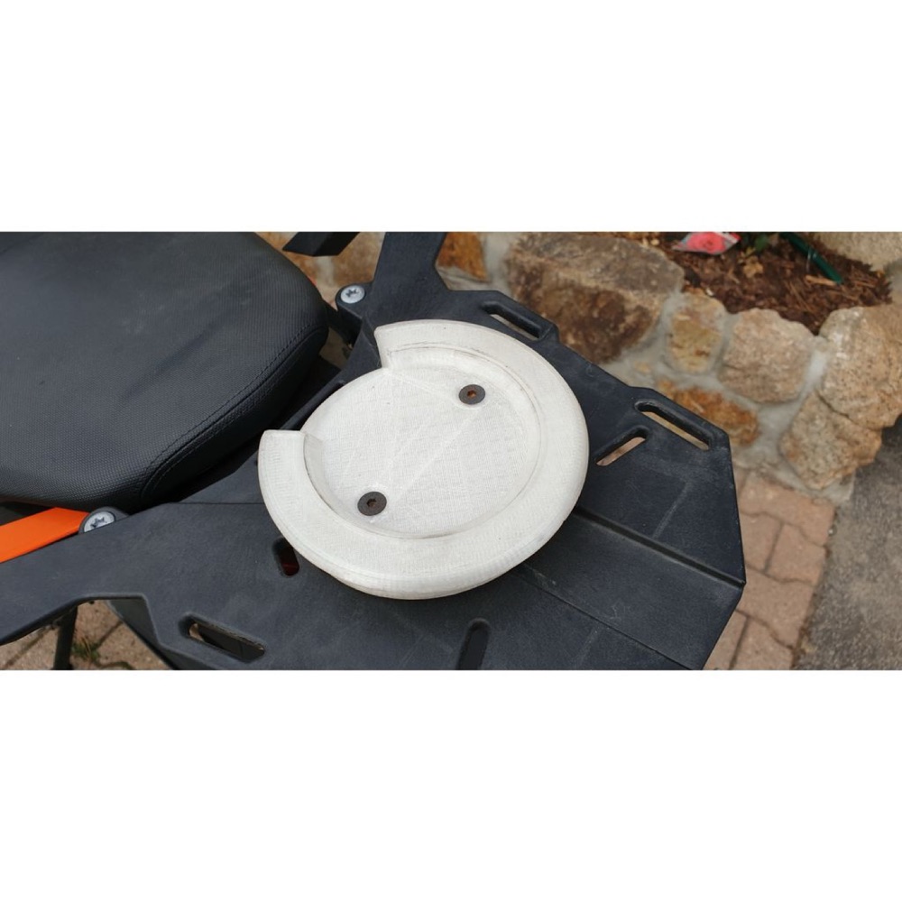 KTM 690 GIVI Depo Çantası Braketi görsel 3