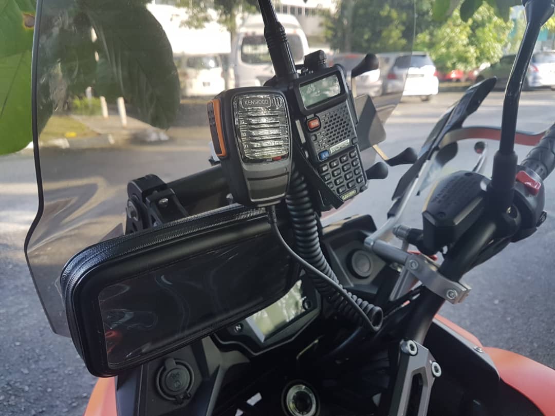 GoPro ve Baofeng UV-5R Telsiz Tutucu (Mikrofon Yuvali) görsel 3