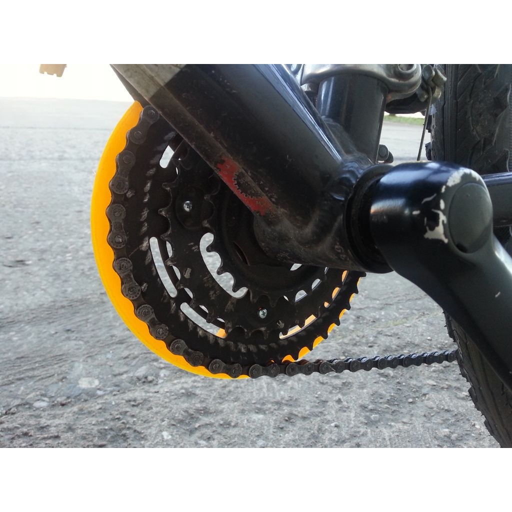 Bisiklet Krank Zincir Koruma Halkası (Shimano Uyumlu) görsel 3