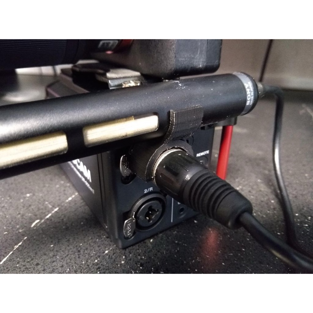 Sony ECM-XM1 Shotgun Mikrofon için Kendi XLR Fişine Takılan Klips (20 mm) görsel 2